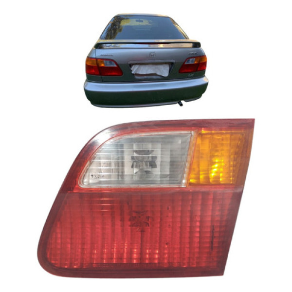 Lanterna Tampa Traseira Ld Direito Civic 1997 A 2000 R2243 Direito Vermelho