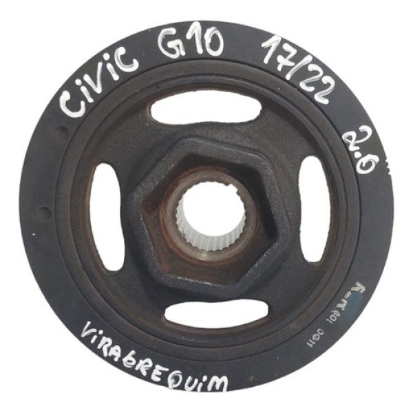 Polia Virabrequim Civic 2.0 Cvt G10 155cv 17 A 22 