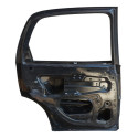 Porta Traseira Esquerda Chevrolet Corsa Montana 2003/2010 Traseira Esquerda Preto