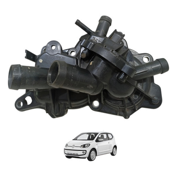 Carcaça Válvula Termostática Volks Up 1.0 2014/2021 Original