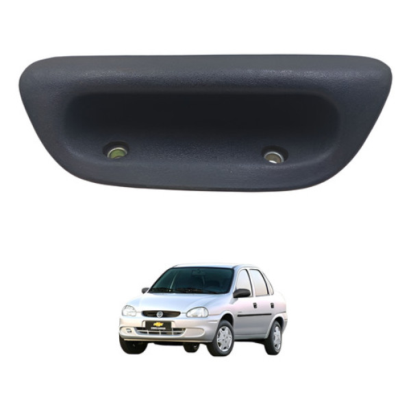 Puxador Interno Porta Traseira Esquerda Corsa 96/10 90430991 Preto