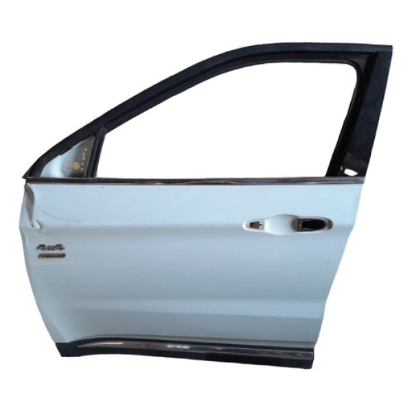 Porta Dianteira Esquerda Fiat Toro 4x4 2016 A 2021 Original  Branco Esquerda Dianteira