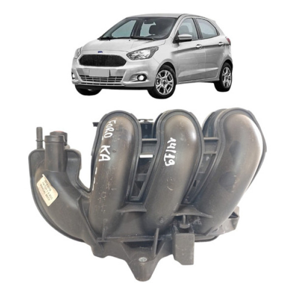 Coletor Admissão Ford Ka 1.0 3cc 85cv Manual 2014 A 2019