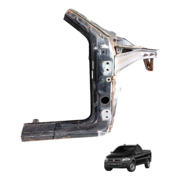 Coluna Porta Dianteira Esquerda Palio Siena Strada 1996/2003