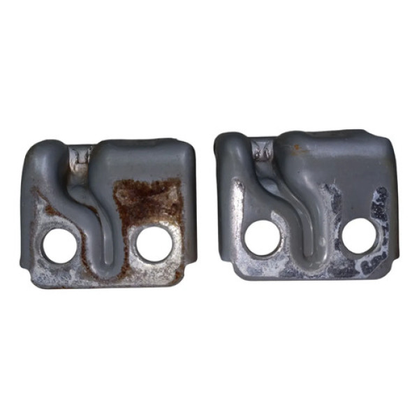Par Dobradiças Porta Dianteira Ecosport Fiesta Esq 2004/2012