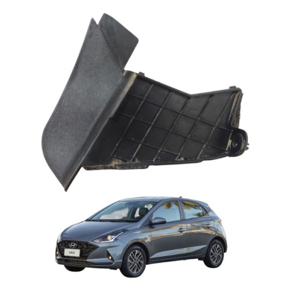 Moldura Esquerda Grade Churrasqueira Hb20 2020 A 2022