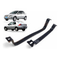 Par Cinta Fixação Tanque Combustível Celta 02 A 16 94716526 Preto 2002