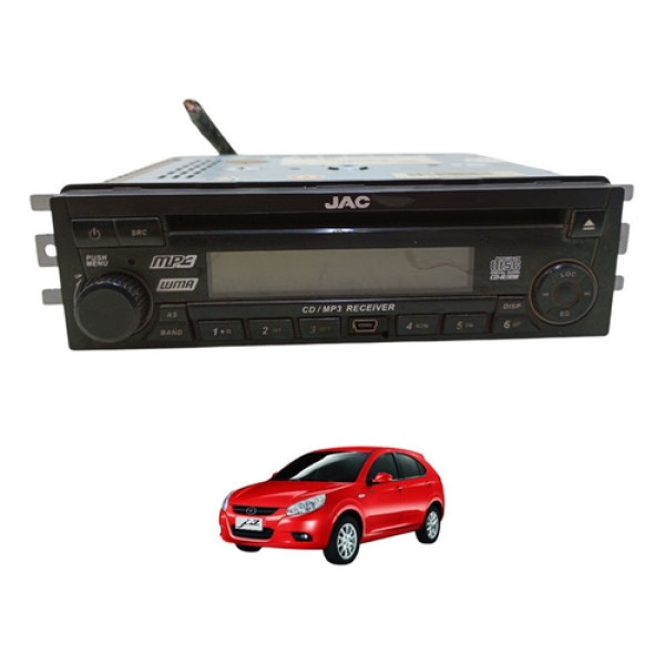 Rádio Som Jac J3 2010 2011 2012 2013 Original