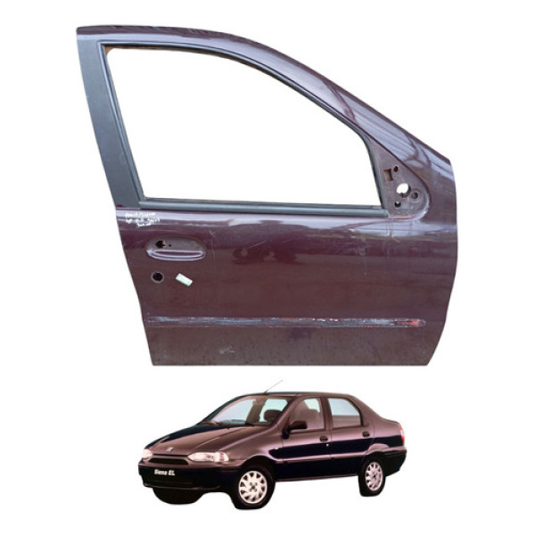 Porta Dianteira Direita Palio Siena 4p 1996 1997 1998 A 2003