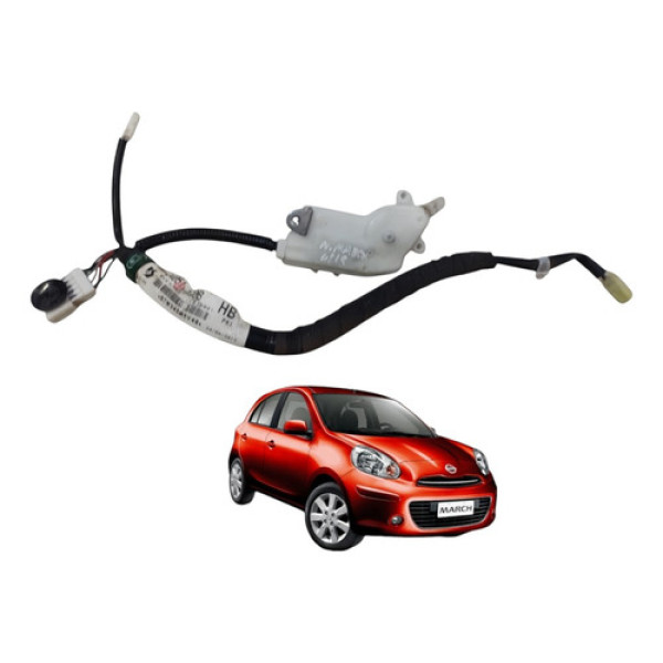 Chicote Tampa Traseira Nissan March 2011 A 2015 240511h0b