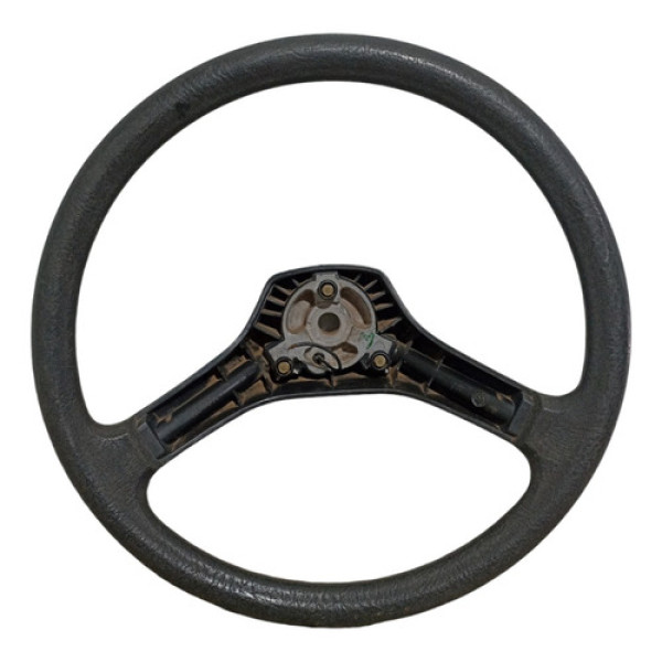 Volante De Direção Volkswagen Gol Quadrado 1986 1987 A 1994 Preto