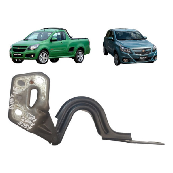 Dobradiça Esquerda Capô Agile Montana 2011 A 2020 Original