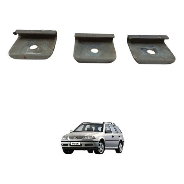 Kit Suporte Paralama Gol Sav Par G2 G3 G4 1995 1996 A 2012 Prata