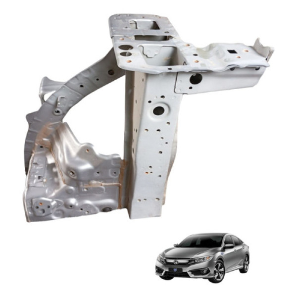 Longarina Mini Frente Lado Esquerdo Civic G10 2017 A 2022