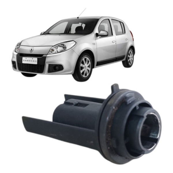 Soquete Pisca Sandero 2007 A 2013 - Direito - Preto