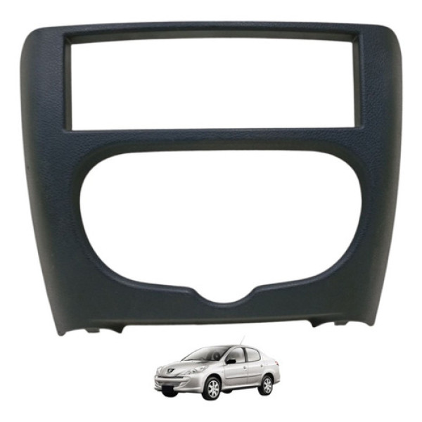Moldura Central Radio Comando De Ar Peugeot 206 207 