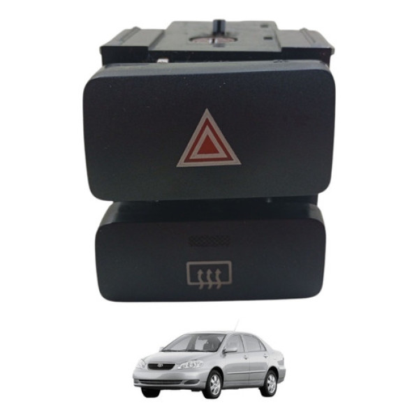 Botão Pisca Alerta Desembaçador Corolla 2003 2004 A 2008