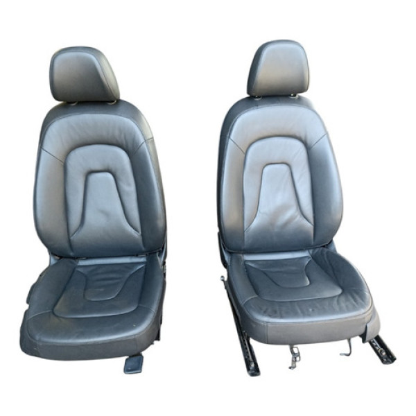 Par Banco Dianteiro Audi A4 2013 2014 2015 2016 2.0 Eletrico Preto