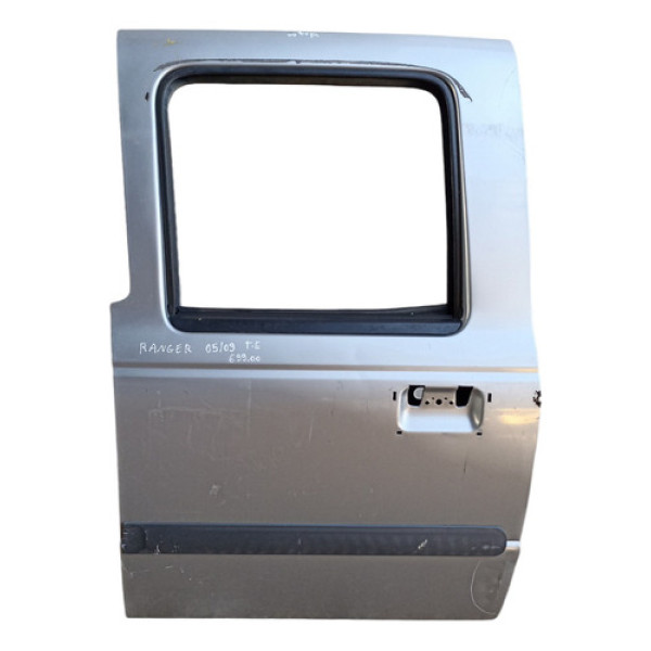 Porta Traseira Esquerda Ford Ranger 2005 06 07 08 09 Traseira Esquerda Prata