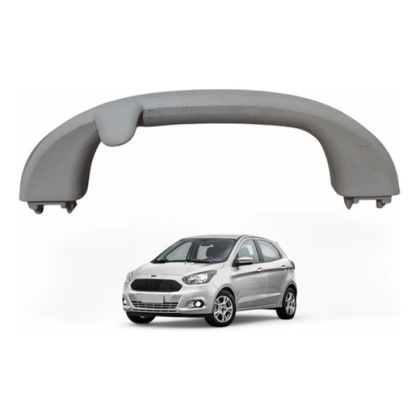 Alça Apoio De Teto Pqp Ford Ka 2015 A 2018 Bege