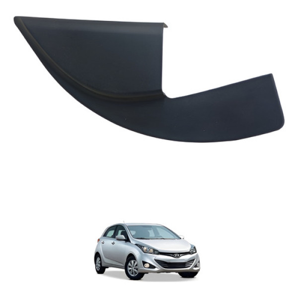 Moldura Inter Retrovisor Direito Hb20 2012 A 2019 Original Preto