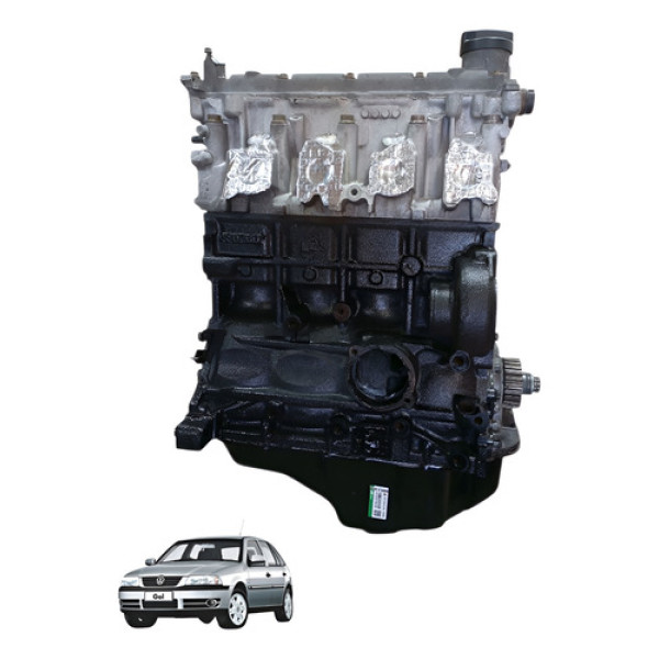Motor Parcial Ea111 Gol G3 Power 1.0 8v 67 Cv Gasolina