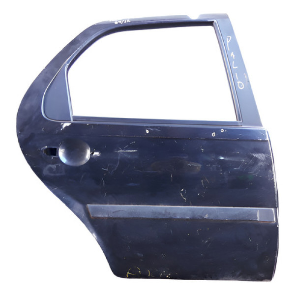 Porta Traseira Direita Palio Original 2009/2012 Preta 
