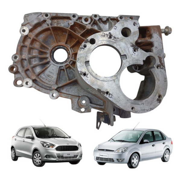 Carcaça Intermediária Câmbio Ford Ka Fiesta Cod Xs5r7f097ab
