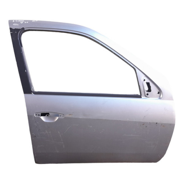 Porta Dianteira Direita Renault Symbol 2009 A 2012  - Dianteira - Direito - Prata