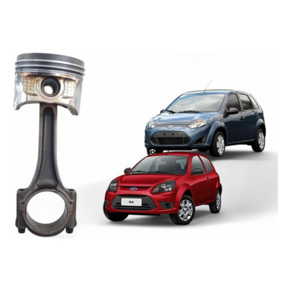 Biela Reta Ford Ka Fiesta 2004 A 2012 Pistão Sem Garantia 