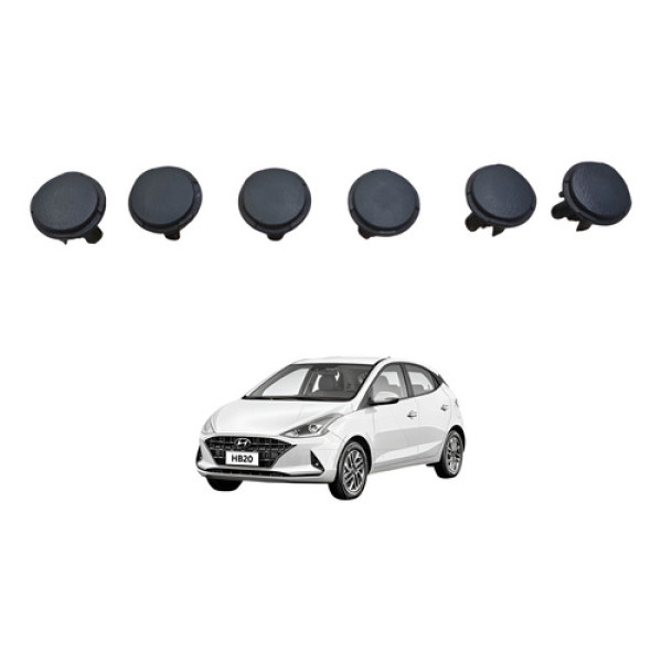 Kit Grampo Trava Hb20 2020 2021 2022 Original