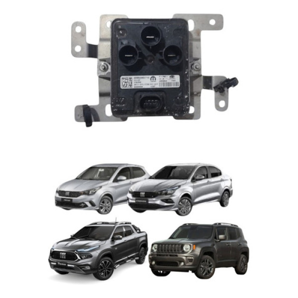 Módulo Eletro Ventilador Fiat Cronos Argo Toro Jeep Renegade