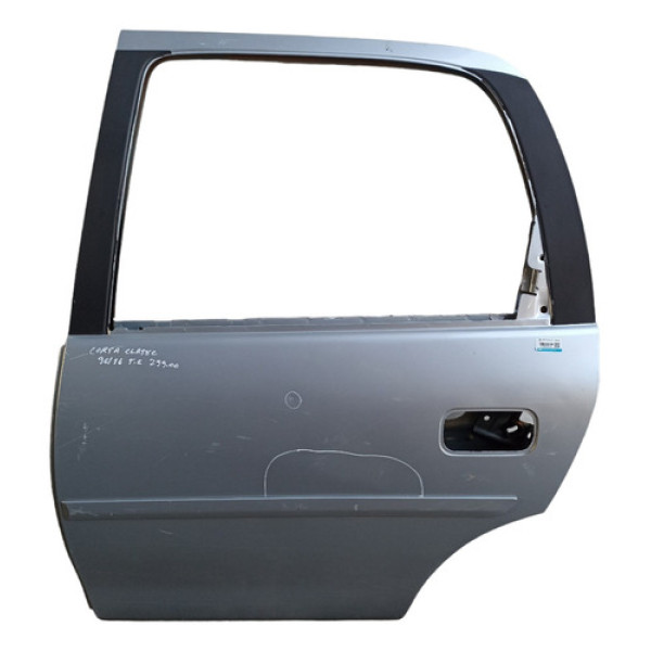 Porta Traseira Esquerda Gm Corsa Classic 1996/16 Original Traseira Esquerdo Prata