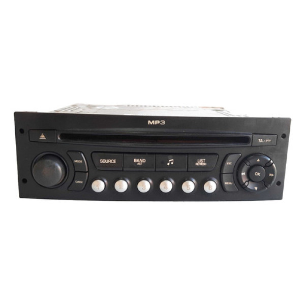 Rádio Cd Player Citroen C4 Pallas 96665701xt Original