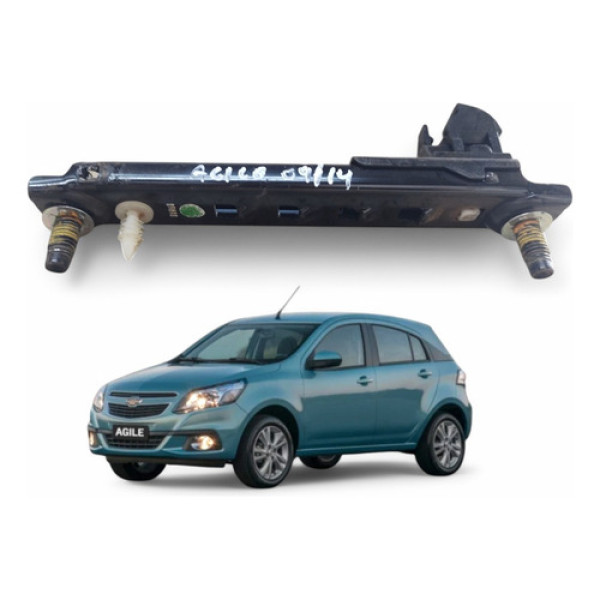 Regulador Altura Coluna Central Gm Agile 2009 A 2014 Preto