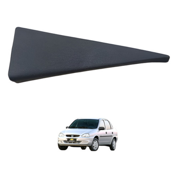 Acabamento Interno Porta Traseira Esquerda Corsa 96/10 Preto