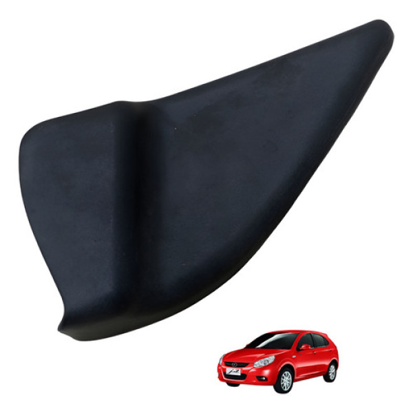 Moldura Retrovisor Jac J3 Esquerdo 2010 2011 2012 2013