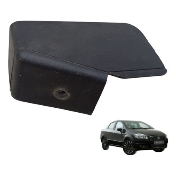 Acabamento Trilho Banco Dianteiro Direito Linea 2008 A 2015 Preto