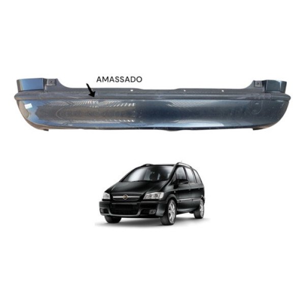 Parachoque Traseiro Zafira 2001 2002 2003 2004 2005 A 2012 