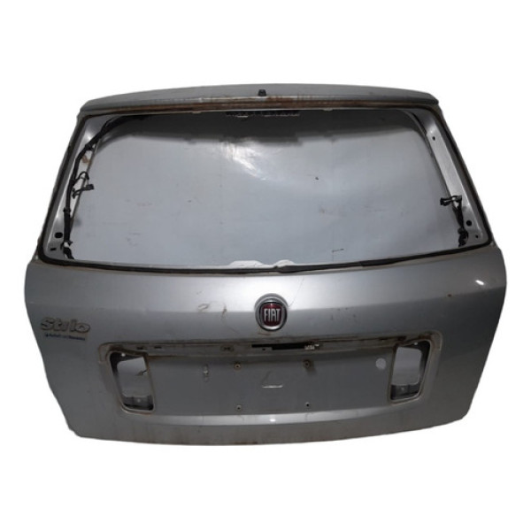 Tampa Traseira Fiat Stilo 2003 A 2010 Prata Original