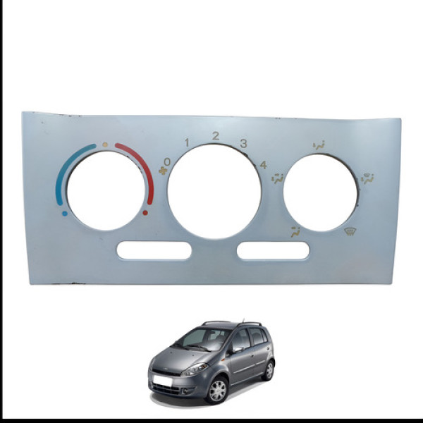 Moldura Comando Ar Cond Chery Face 2010 2011 2012 2013 2014