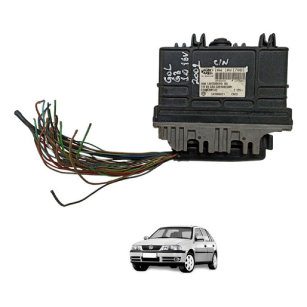 Módulo Injeção Gol 1.0 16v G3 2001 Iaw1avi70bi