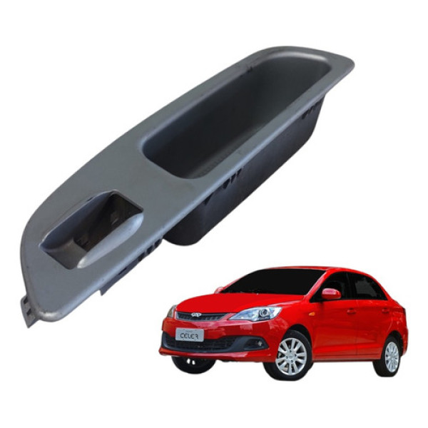 Moldura Puxador Porta Traseira Esquerda Celler A133746071bb - Cinza