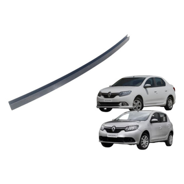 Guia Vidro Traseiro Esquerdo Logan Sandero 2015 A 2019 Preto