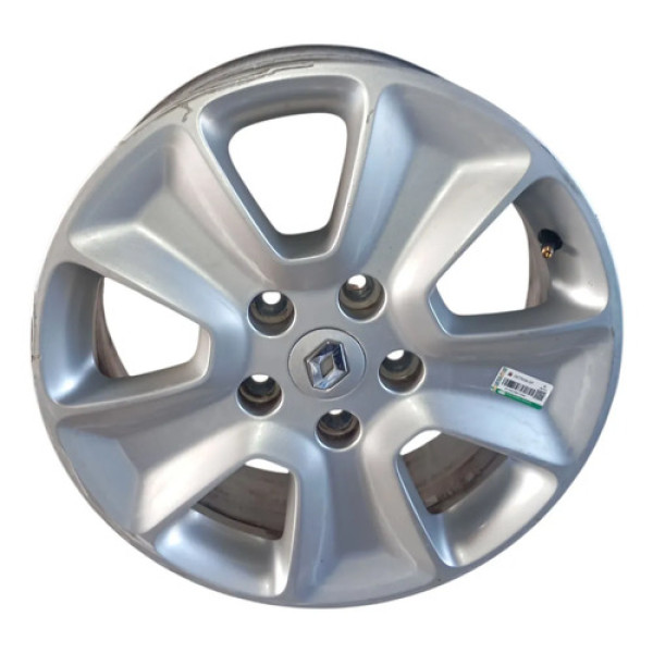 Roda Aro 16 Liga Leve Oroch Duster Captur Prata