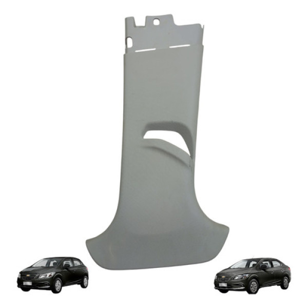 Moldura Coluna Central Lado Direito Onix Prisma 2012 A 2019