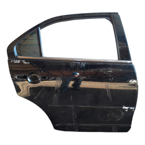 Porta Traseira Direita Ford Fusion 2007 A 2012 Traseira Direito Preto
