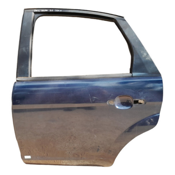 Porta Traseira Esquerda Ford Focus Hacth 2009 A 2013 Traseira Esquerdo Azul