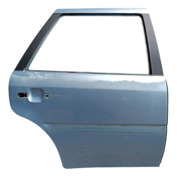 Porta Traseira Direita Gol Parati G2 G3 1996 A 2005  Traseira Direito Azul