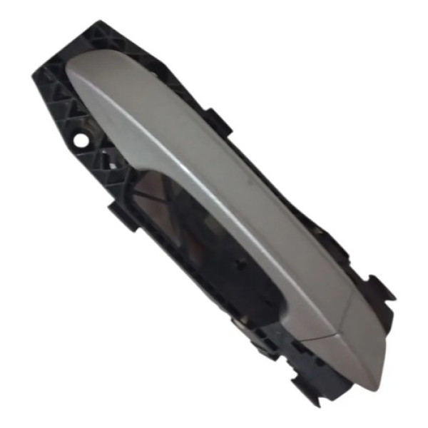 Maçaneta Externa Dianteira Direita Polo Virtus 2017 A 2022 Prata Dianteira